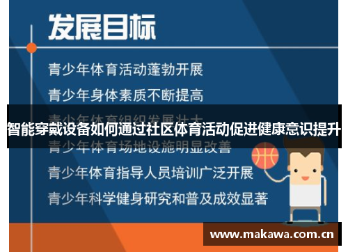 智能穿戴设备如何通过社区体育活动促进健康意识提升